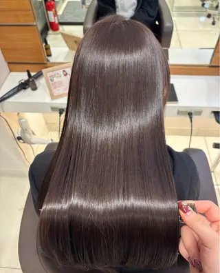 ロング カラー 🫧【ちゅるんカラ ー】あいみ🫧のヘアスタイル