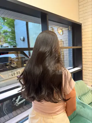 ロング カラー 暖色カラー🤎Red Neo meiのヘアスタイル