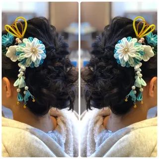 ミディアム ヘアアレンジ 小山内 龍一郎 店長のヘアスタイル