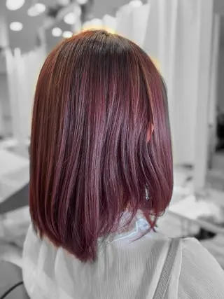 ミディアム 鈴木遥幾 艶髪特化美容師のヘアスタイル