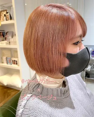 ショート カラー 過去一の柔髪ヘア 🌿einshairのヘアスタイル