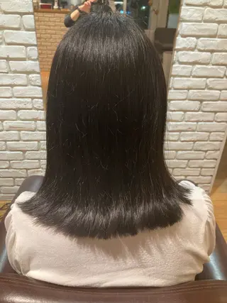 ミディアム 山口 隆城のヘアスタイル