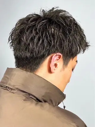 ショート ヘアアレンジ メンズ ⚡️メンズ特化⚡️ 倉林 隼大のヘアスタイル