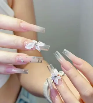 ネイル 長さだし専門店 M2　rikaのネイルデザイン