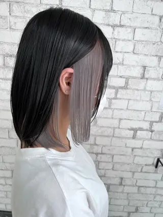 ミディアム カラー VIRAL ヴァイラルのヘアスタイル