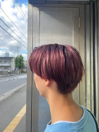 カラー 亀井 啓汰のヘアスタイル
