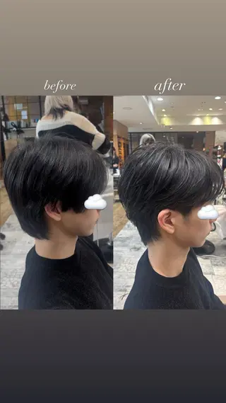 メンズ 鈴木 彩莉のヘアスタイル