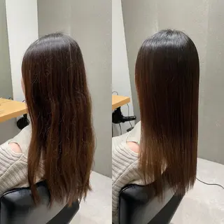 ミディアム 髪質改善ヘアケア 艶髪特化/上田のヘアスタイル