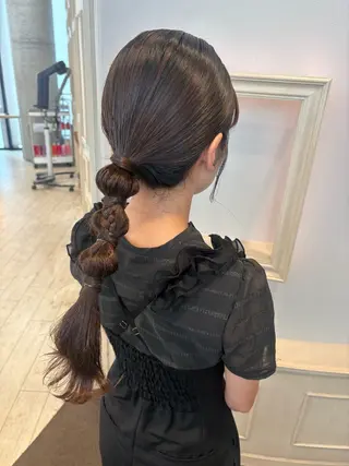 ロング ヘアアレンジ ✰︎Rad✩.*˚‪ カノンのヘアスタイル