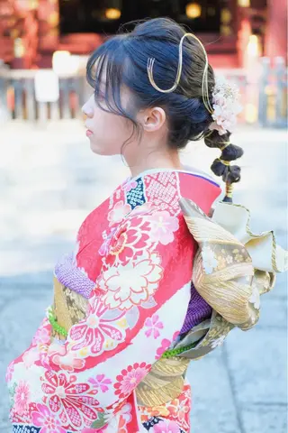 ロング ヘアアレンジ ツカハラ　リリカ 👒柔らかカラー👒のヘアスタイル