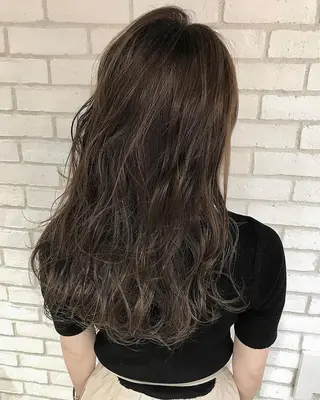 セミロング カラー 中塚 義人のヘアスタイル