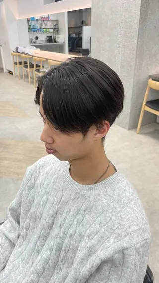 ショート カラー パーマ メンズ キッズ 栄💗レイヤーカット |パーマ|haruのヘアスタイル