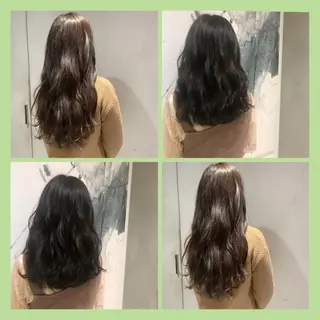 ロング カジュアルを女っぽく 𝗮𝘆𝗮𝗰𝗼のヘアスタイル