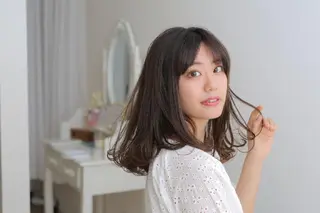 セミロング Culumi クルミ 松井照雄/梅田茶屋町のヘアスタイル