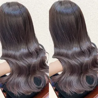 カラー ゆるふわパーマ🌼 アレンジ🌼リョウカのヘアスタイル