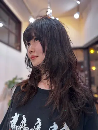 ミディアム パーマ/パーマ落とし /メンズカット/ヒロのヘアスタイル