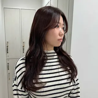 ロング カラー ‎‎りな‪🪽カット /透明感･暖色カラーのヘアスタイル