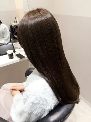 ロング カラー 女性リピ90%🍨 🩷佐藤みずきのヘアスタイル