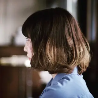 ミディアム カラー 城間 翔太のヘアスタイル