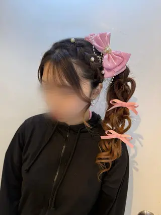 ヘアアレンジ ヘアセット/カラー 🩰nanaのヘアスタイル