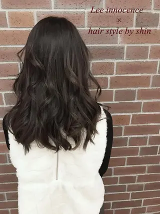 ミディアム セミロング ロング カラー パーマ カラー/髪質改善スペ シャリスト宮本 伸一のヘアスタイル