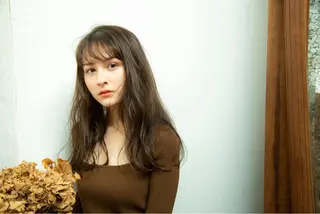 ロング レイヤー/美髪矯正 /赤味消し 古舘悠登のヘアスタイル