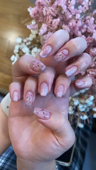 ネイル crystal ⭐︎ colorのネイルデザイン