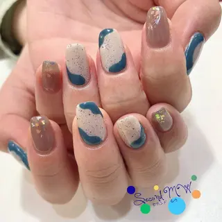 ネイル SecondMW _nail 　川連のネイルデザイン