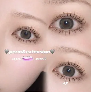 マツエク・マツパ 江崎ゆうか🐈 𝑇𝑖𝑎𝑚のマツエク・マツパデザイン