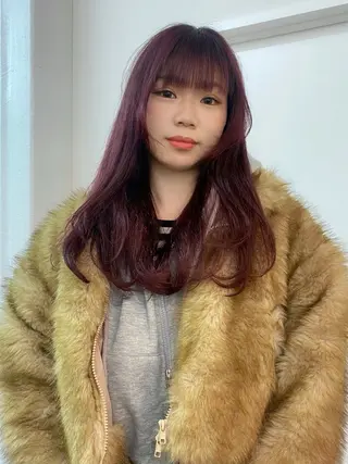 ロング カラー ichika/福岡 /透明感カラー🤎のヘアスタイル