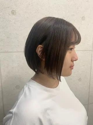 ショート Rina🪄 韓国風レイヤーcutのヘアスタイル