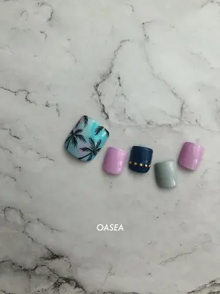 ネイル 🌞💜 KAORI 🌴のネイルデザイン