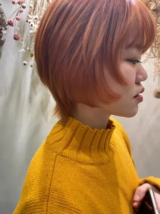 ショート カラー non .のヘアスタイル