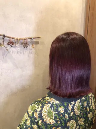 カラー 野咲き 美容室のマツエク・マツパデザイン