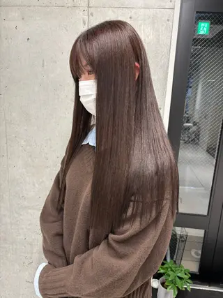 ロング Miyu🎀レイヤー ／透明感カラー🪽のヘアスタイル