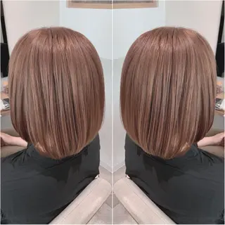 ショート カラー ヘアアレンジ 韓国hair🦋 Nanaのヘアスタイル