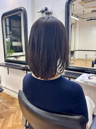 ミディアム ショートカット/ キタハラユリナのヘアスタイル