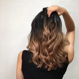 カラー garden HAIR 優月のヘアスタイル