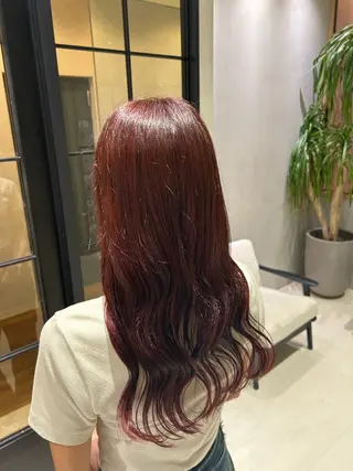 ロング カラー Marin🫐/ 名駅/レイヤーカットのヘアスタイル
