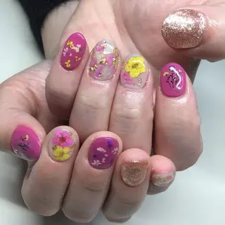 カラー ネイル 福田 加奈のネイルデザイン