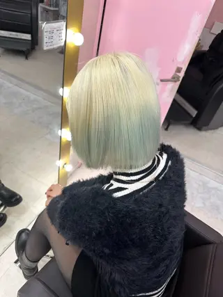 ミディアム カラー ブリーチ指名 No.1🦋KOKIのヘアスタイル