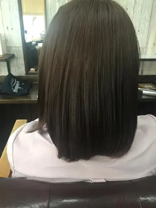 カラー 中山 ルミ子のヘアスタイル