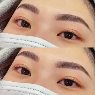 アイブロウ ミニョンアイラッシュデザインサロンくずは店所属・Mignon 🦄towaco🦄のマツエク・マツパデザイン