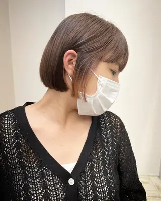 ショート カラー テトネ タカシのヘアスタイル