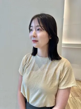 ミディアム K-two谷町❄️ hinaのヘアスタイル