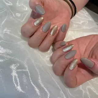 セミロング Lune nailのネイルデザイン
