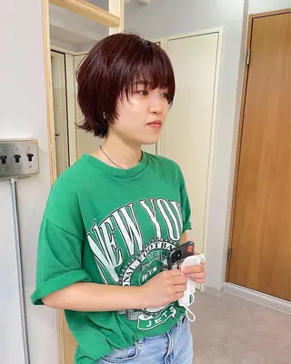ショート カラー 丁寧なカウンセリング 🌿KENTA🌿のヘアスタイル