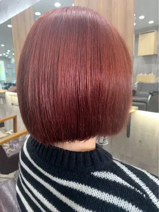 ショート カラー hair salon mementoのヘアスタイル