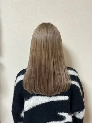 セミロング 和泉市／mahae 吉田のヘアスタイル