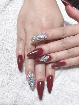 セミロング ネイル 《LB》ラブリエ Nail&eyeのマツエク・マツパデザイン